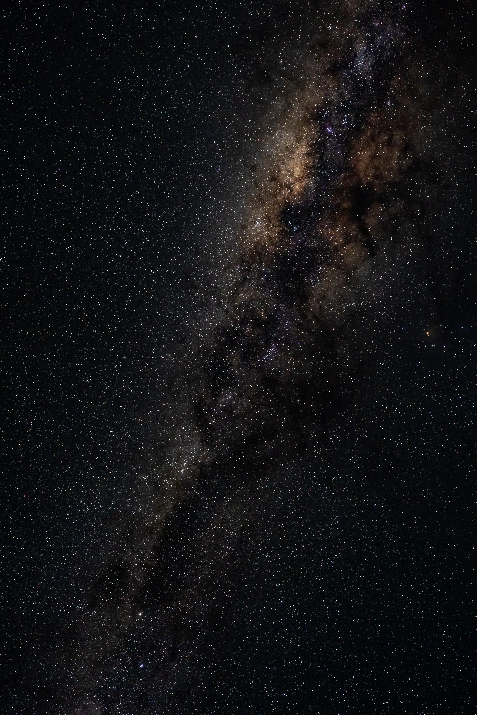 The Milky Way galaxy stretching across a clear night sky in remote Australia.